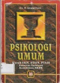 Psikologi Umum : Untuk IAIN, STAIN, PTAIS Fakultas Tarbiyah Komponen MKDK