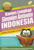 Kamus Lengkap Sinonim Antonim Indonesia